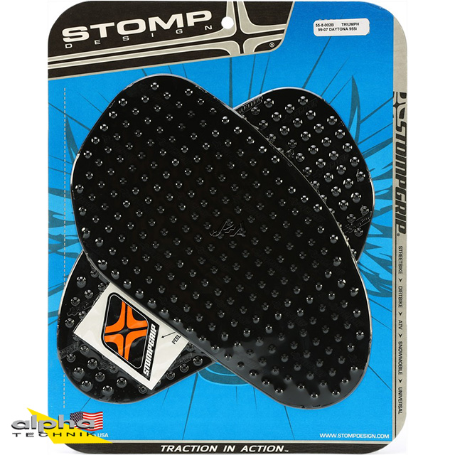 Stompgrip schwarz, Triumph Daytona 650