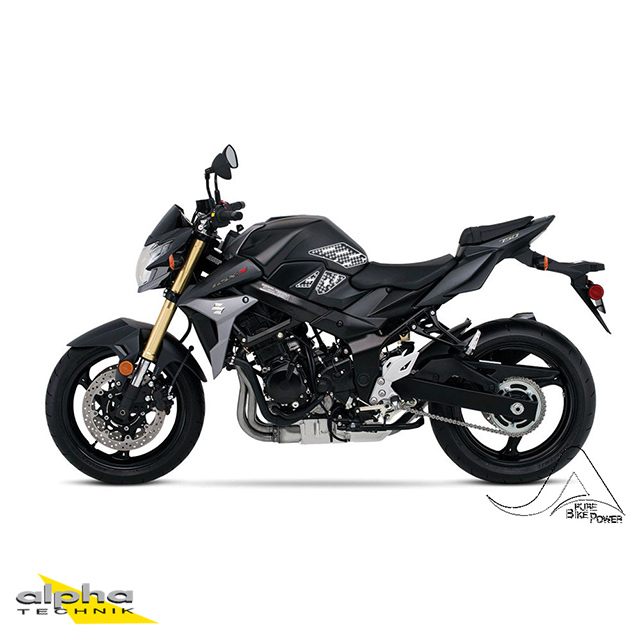 Stompgrip schwarz, Suzuki GSR750,  GSX-S 750
