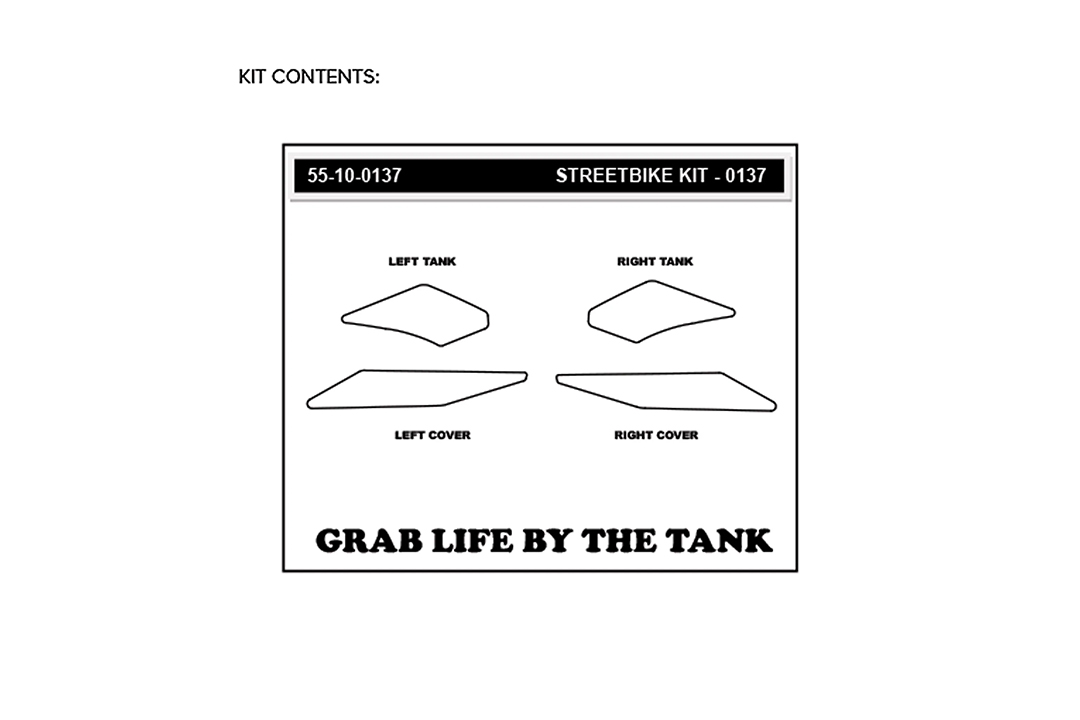 Stompgrip klar, Kawasaki Z125, 2018-20