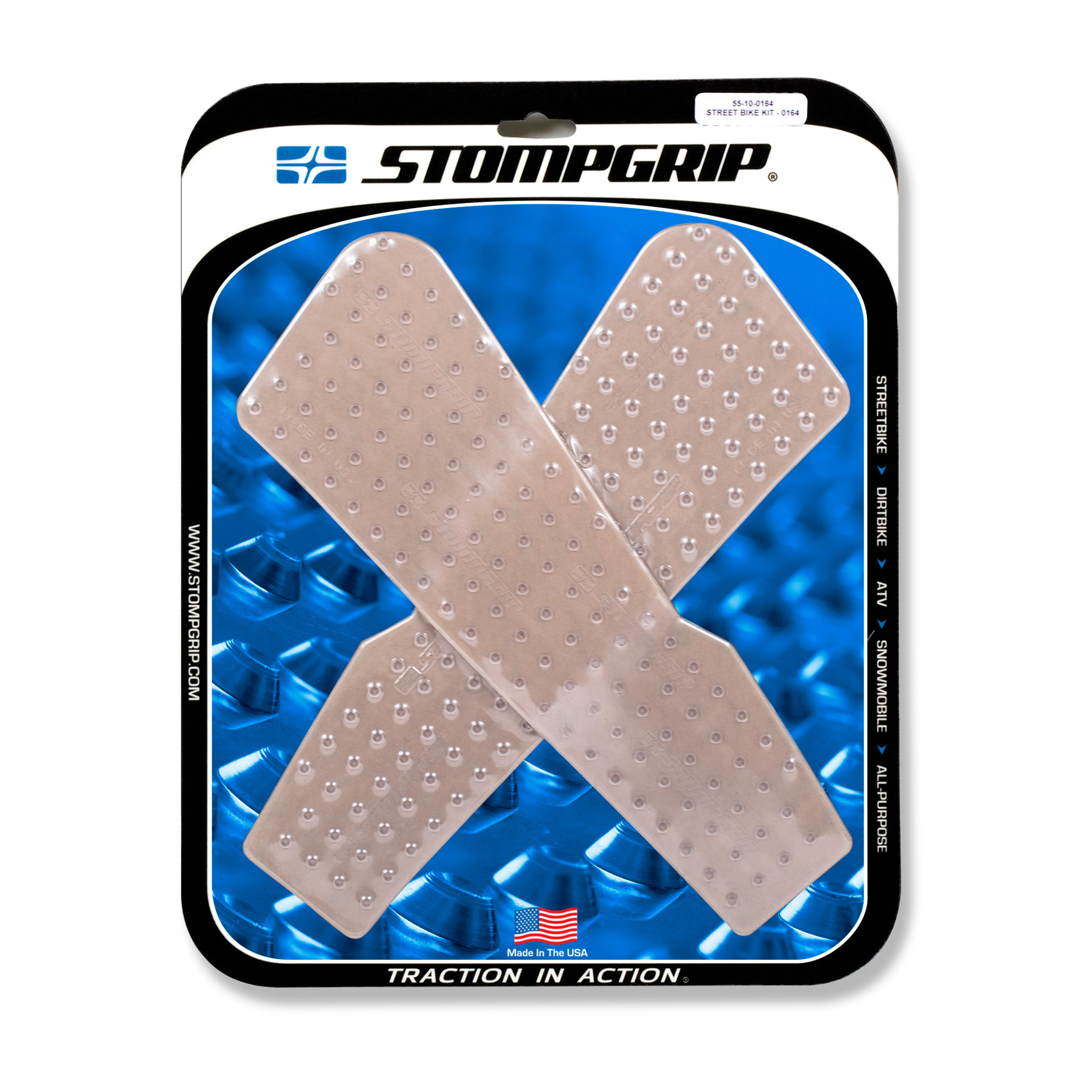 Stompgrip klar, BMW F750GS, F850GS, 2019-2023