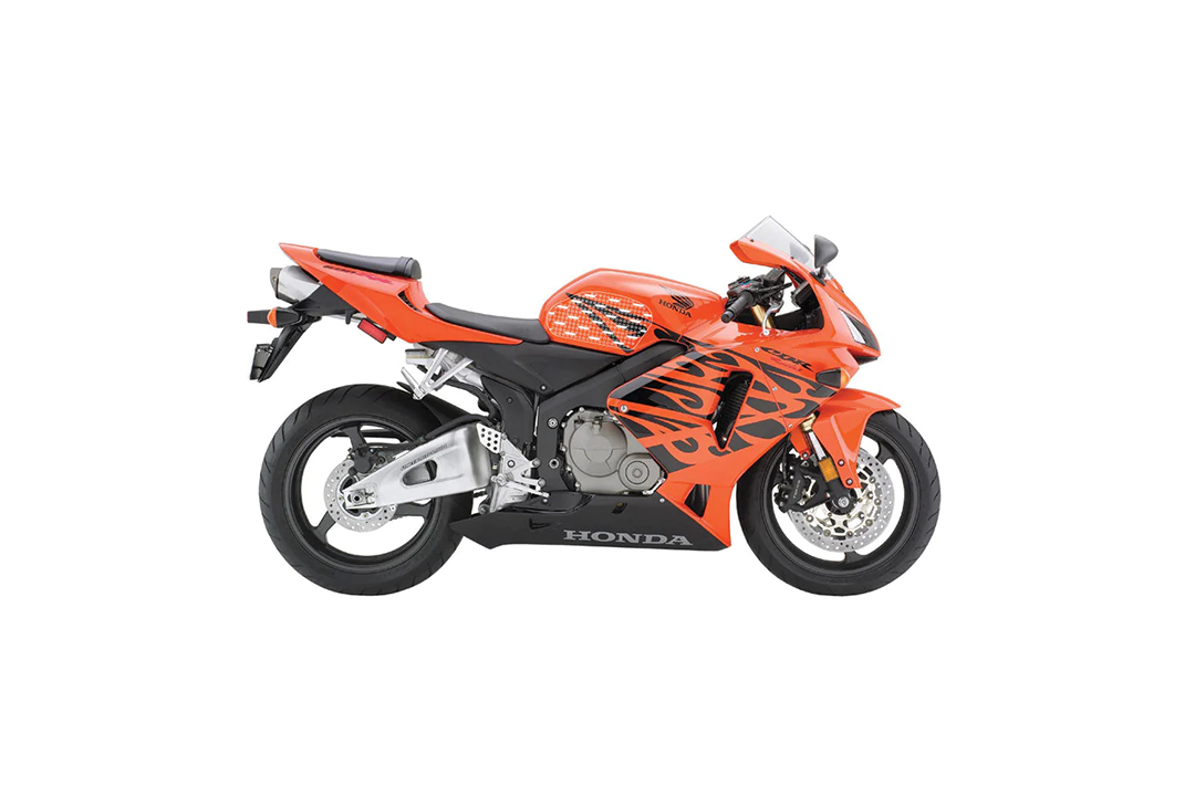 Stompgrip schwarz, Honda CBR600RR, 2003-06