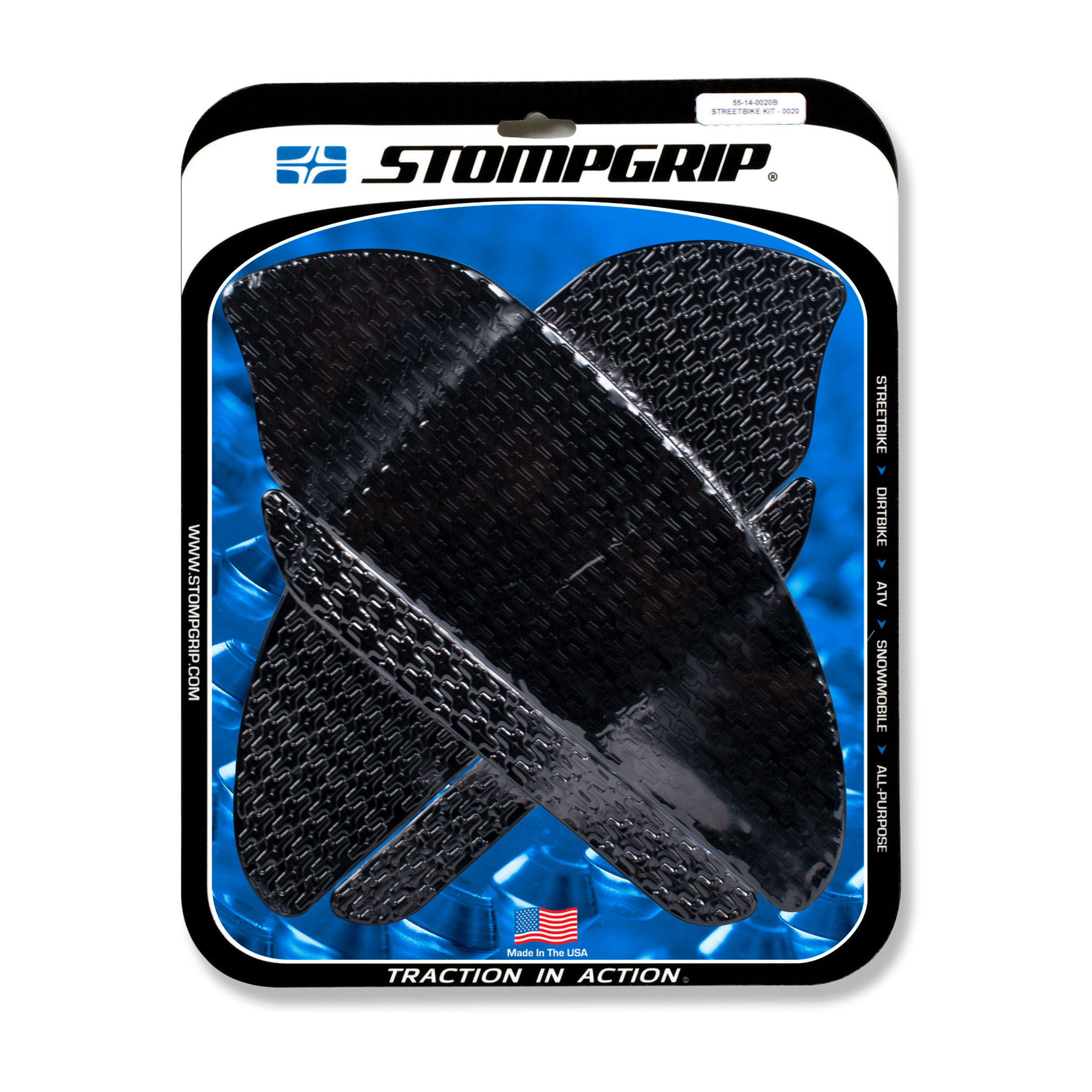 Stompgrip schwarz, Honda CBR600RR