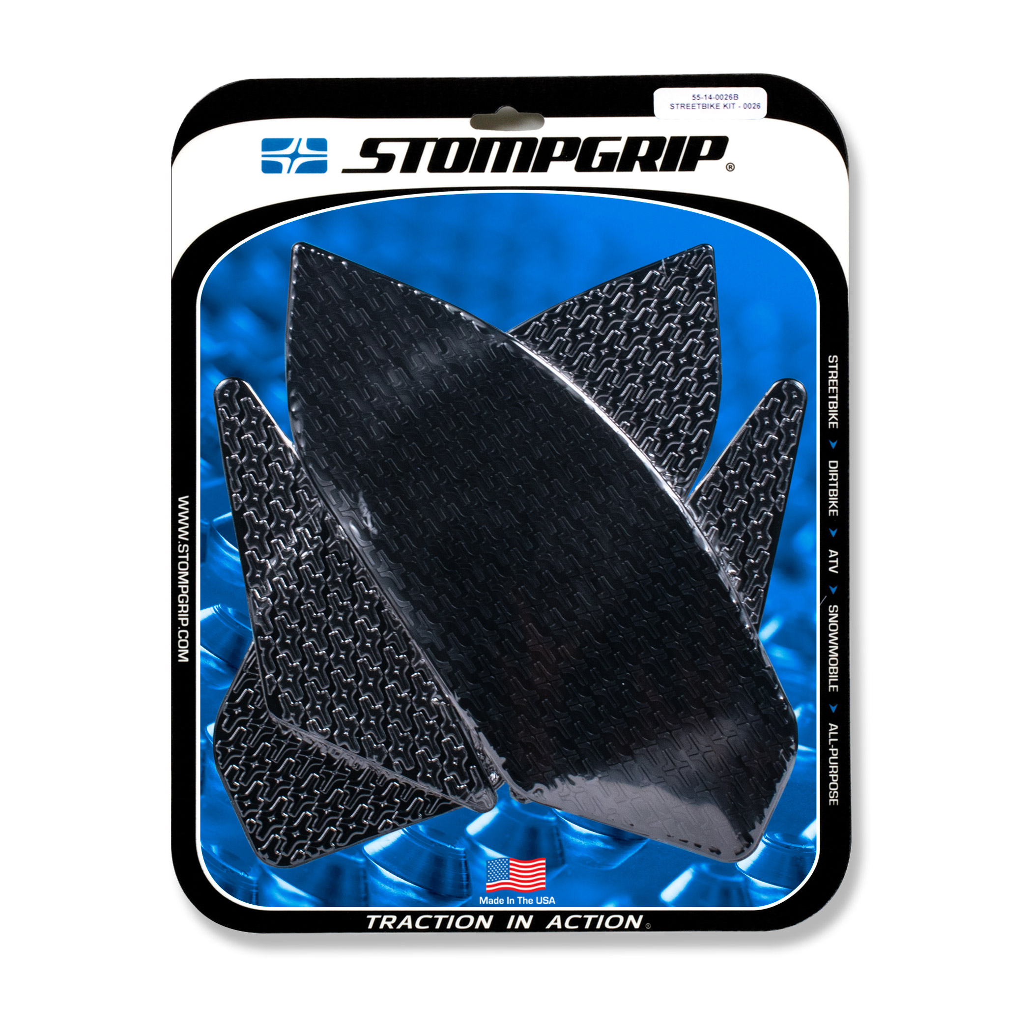 Stompgrip schwarz, Honda CB400F/CB500F
