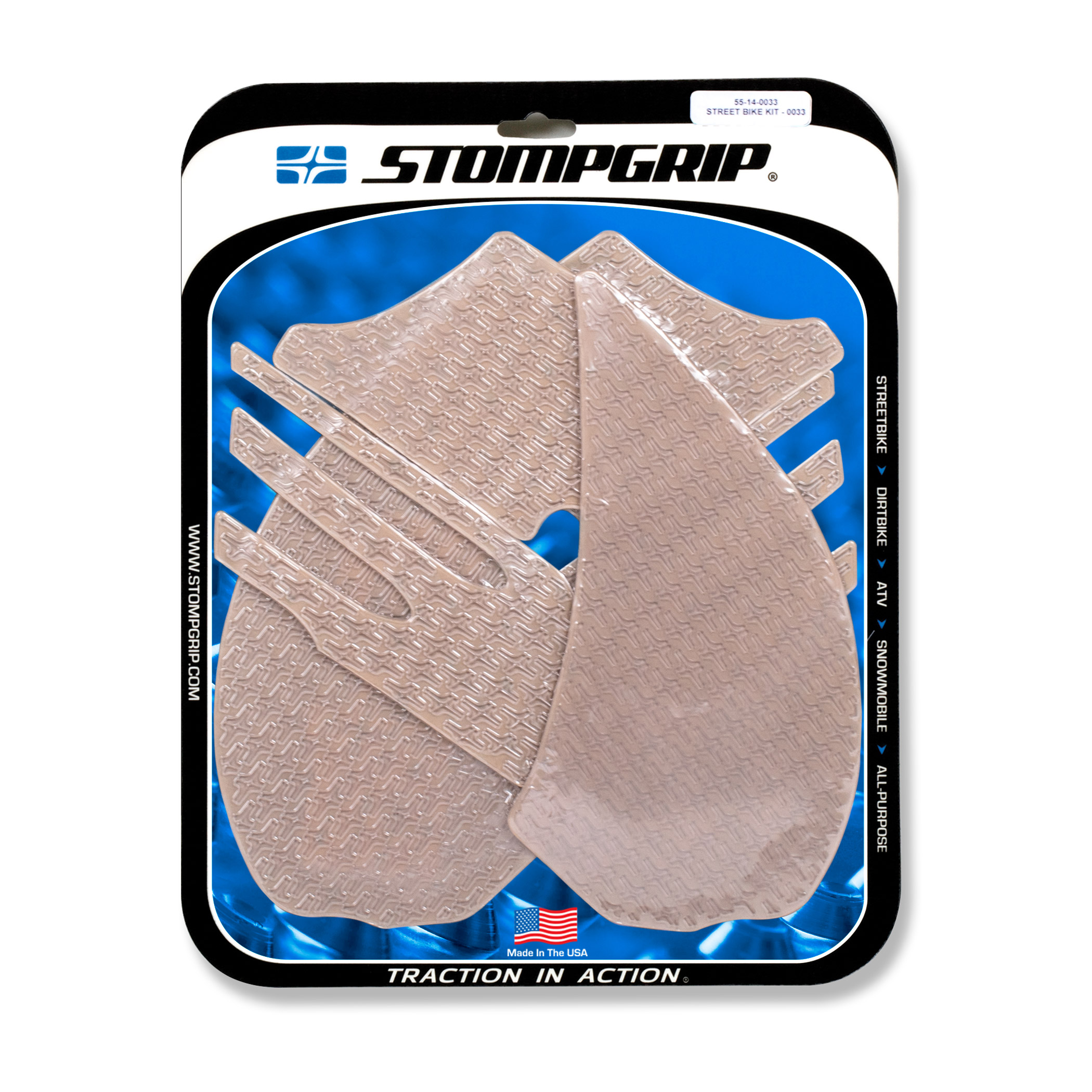 Stompgrip klar, für Kawasaki ZZR1400