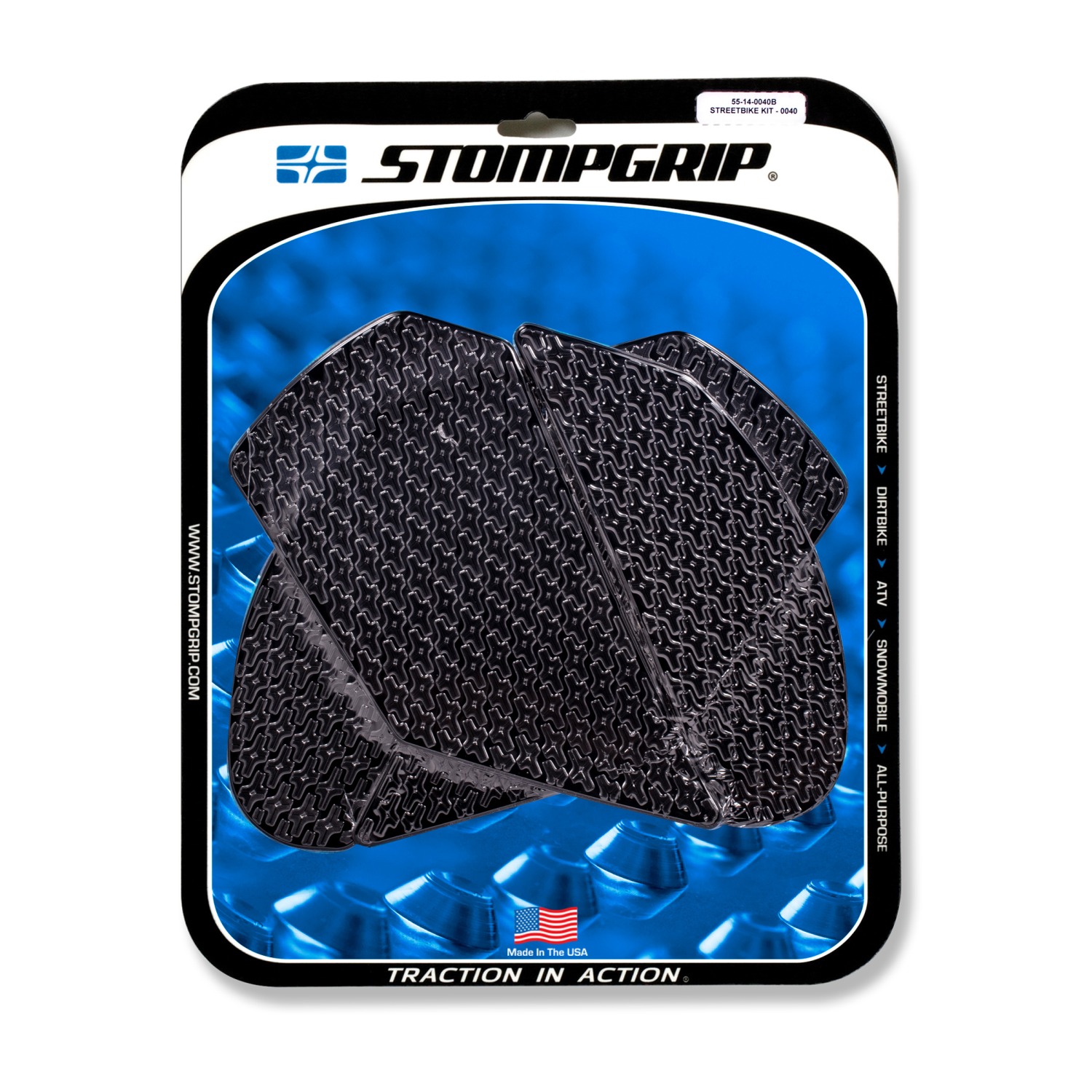 Stompgrip schwarz, Kawasaki ZX10R(R) Ninja (SE)