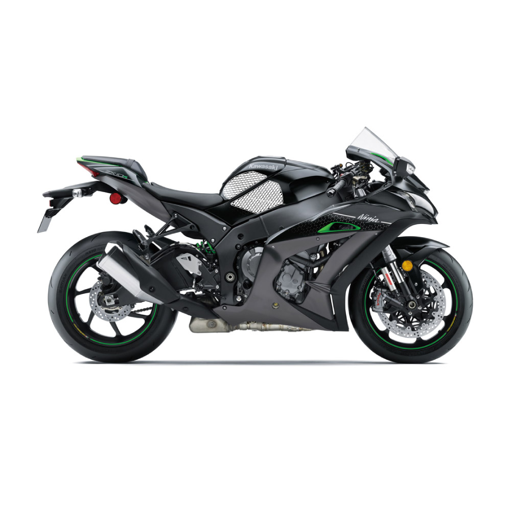 Stompgrip schwarz, Kawasaki ZX10R(R) Ninja (SE)