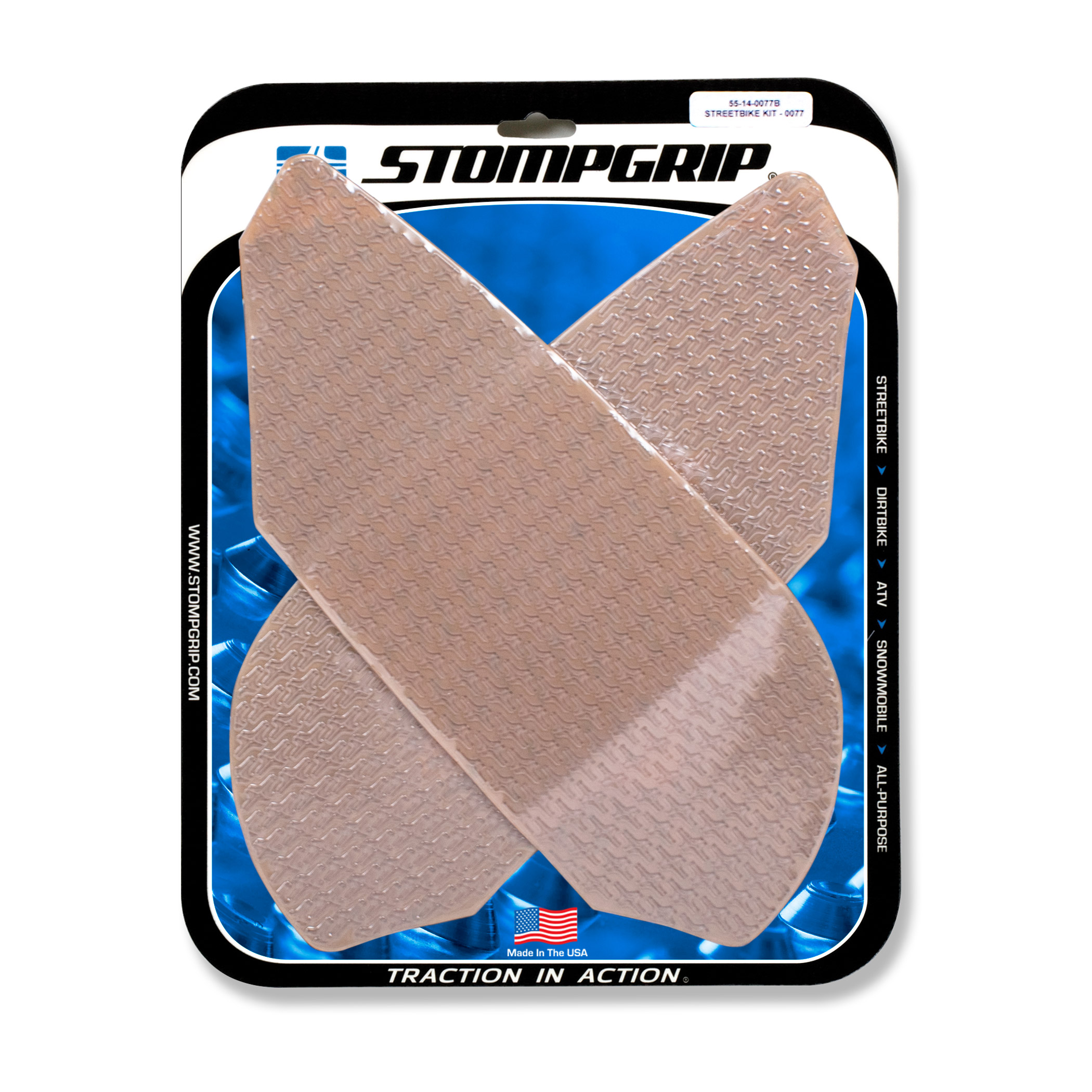 Stompgrip klar, für Triumph