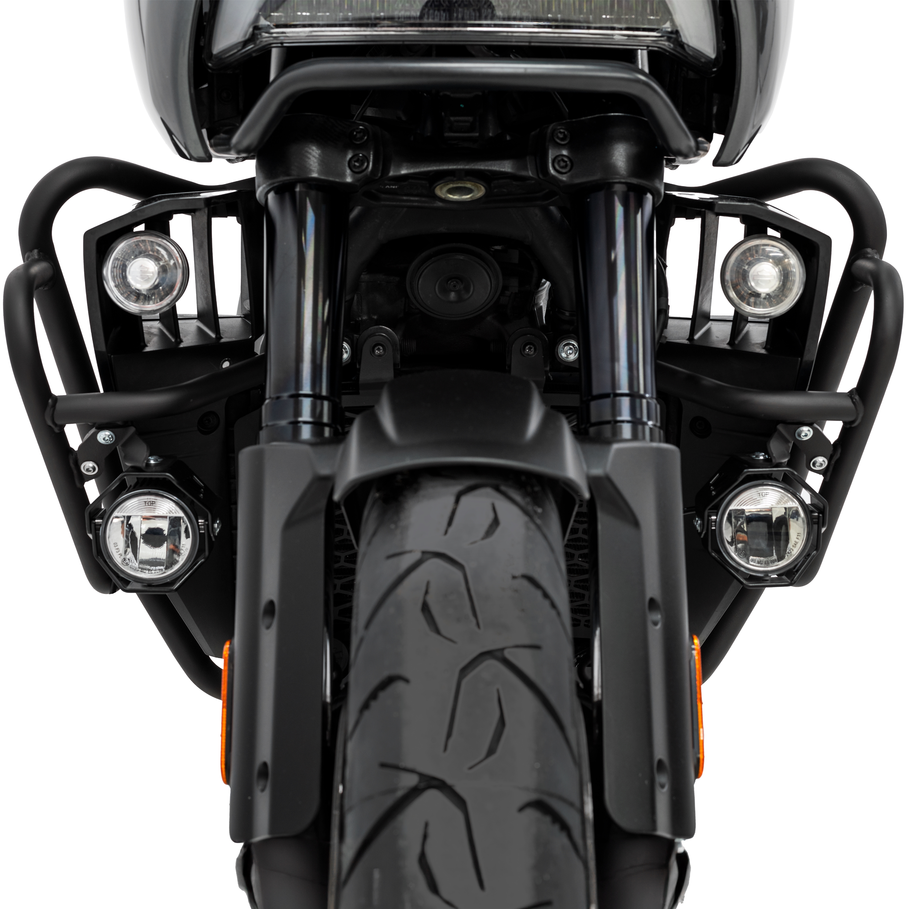 Scheinwerferhalteset Abblend für Harley Davidson P