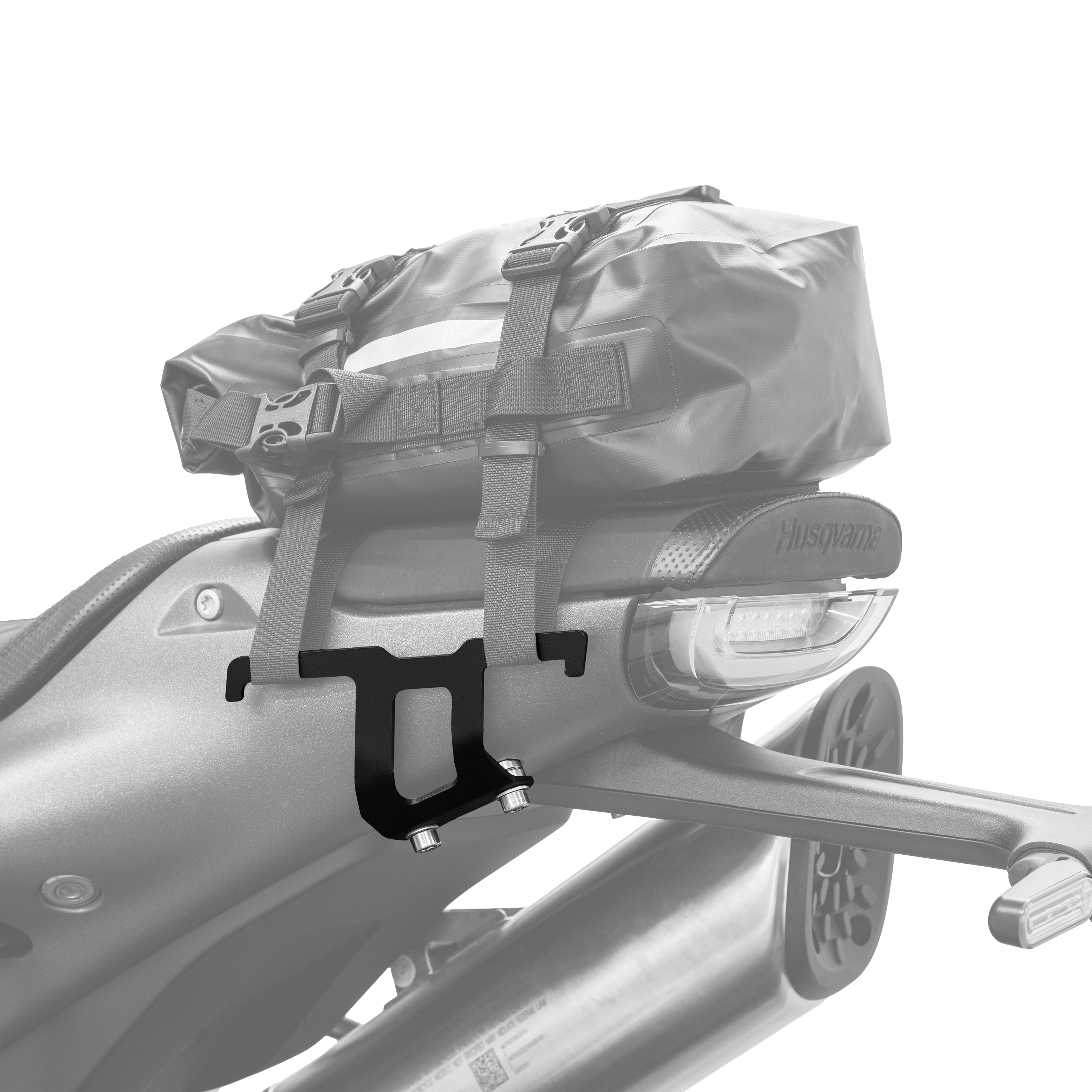 Heck-Taschen-Halter für Husqvarna Svartpilen 801 (