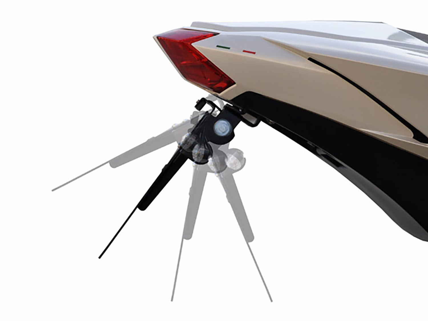 Kennzeichenhalter für Honda CB 1000 Hornet (2025-2