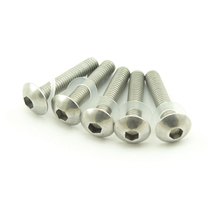 Verkleidungsschrauben | M5 x 25 | silber