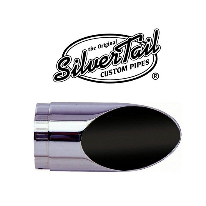 Silvertail-Endstück Slash-Cut | links