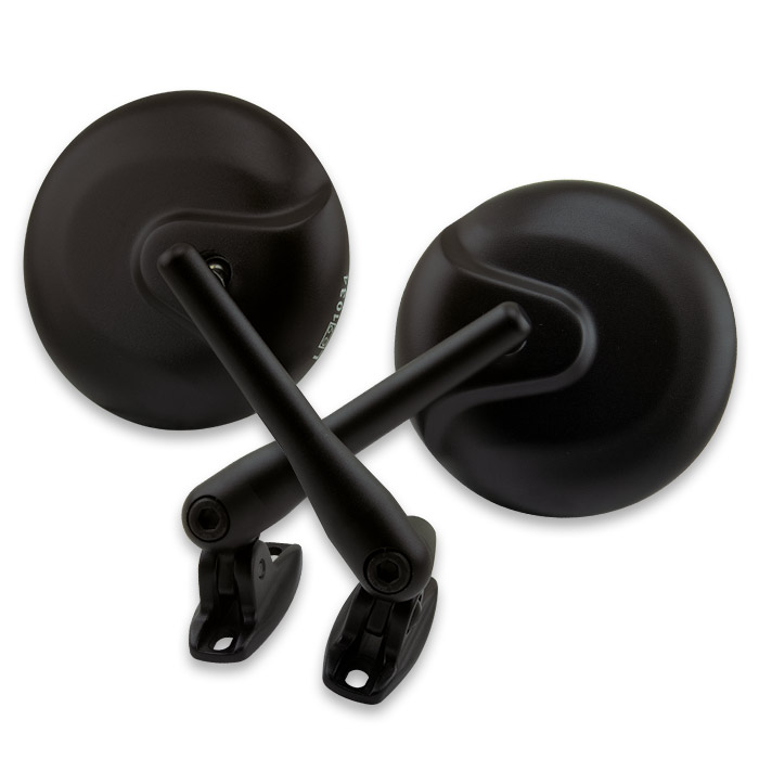 Verkleidungsspiegel NOVARA | Alu | schwarz | V