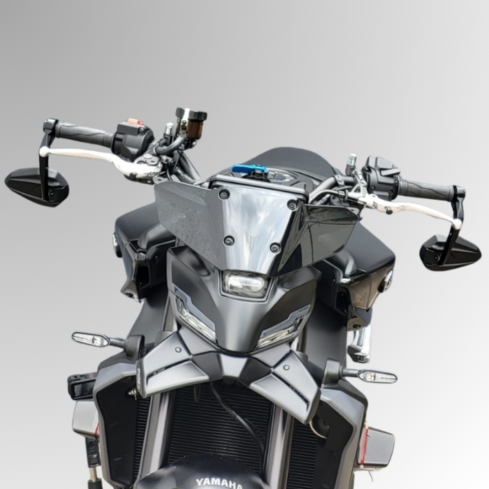 Lenkerendenspiegel HERO 1 | ALU | schw | M8Y