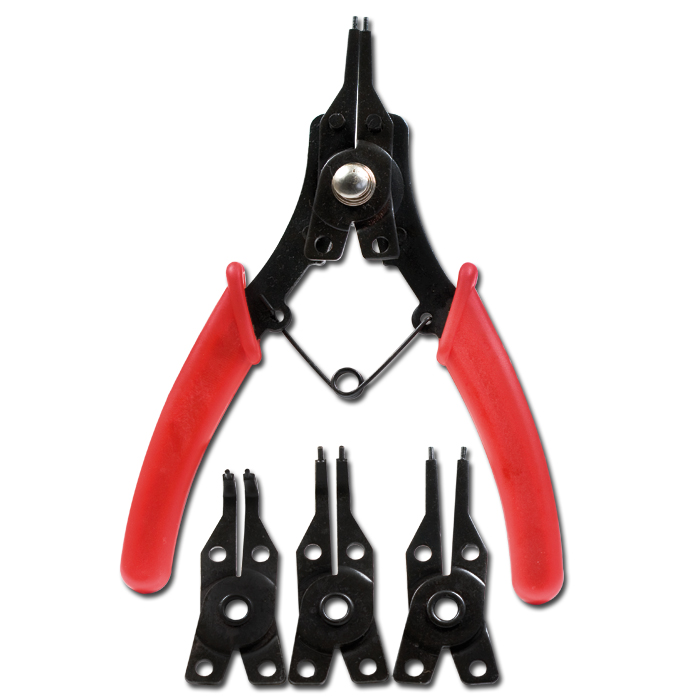 Sprengringzangen-Sortiment | 5-tlg., L: 160 mm