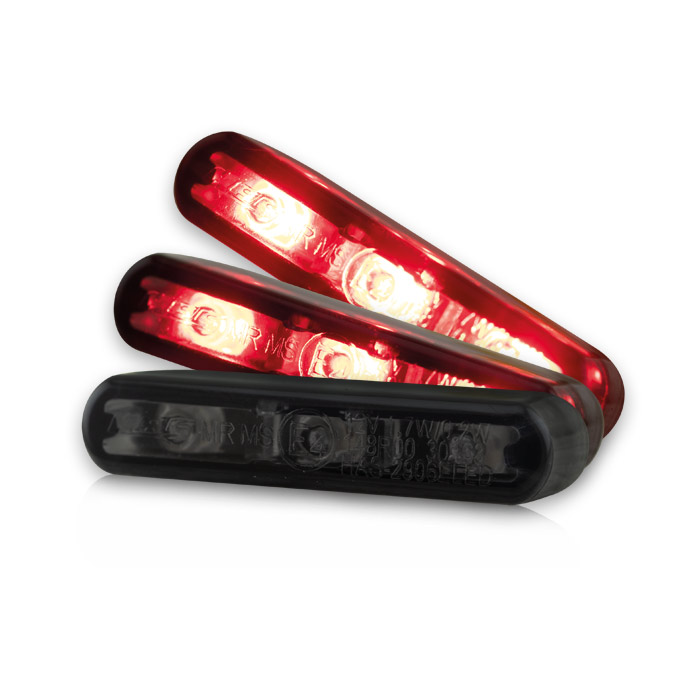 HP-SMD Einbaurücklicht Streak | getönt | Stck.