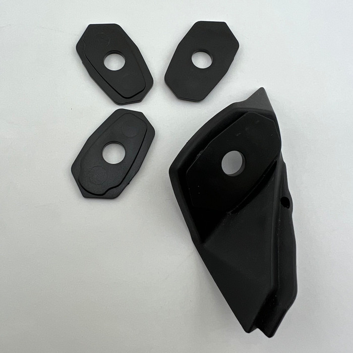 Indy Spacer Kawasaki | schwarz | ABS | M10
