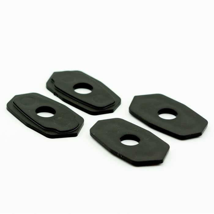 Indy Spacer Kawasaki | schwarz | ABS | M10