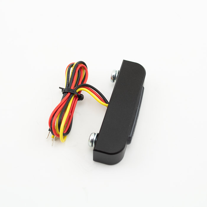 LED-Rücklicht Streak HP | CNC | schwarz | getönt