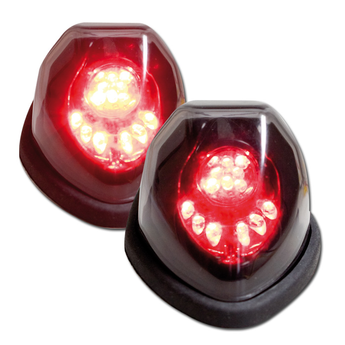 LED-Rücklicht Punch | getönt | schwarz