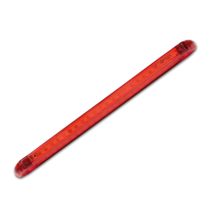 LED-Rücklicht String | rotes Glas | ohne KZB