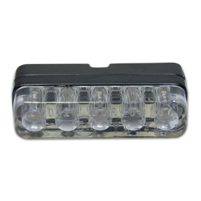 LED-Kennzeichenbeleuchtung ICE | rechteckig