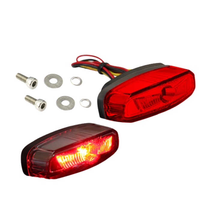 LED-Rücklicht HAWKEYE | rot | mit KZB