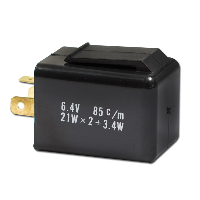 Blinkrelais 3-Polig | 6V | 10-21W x 3,4W