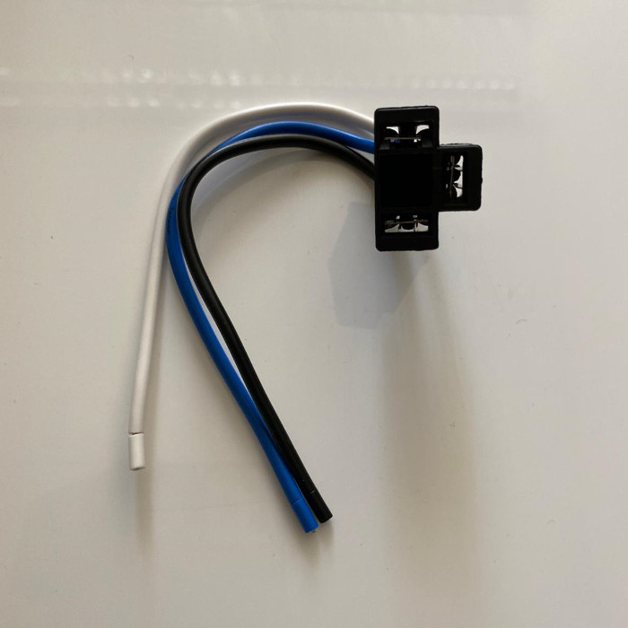 H4 Scheinwerfer Stecker | schwarz | Plastik
