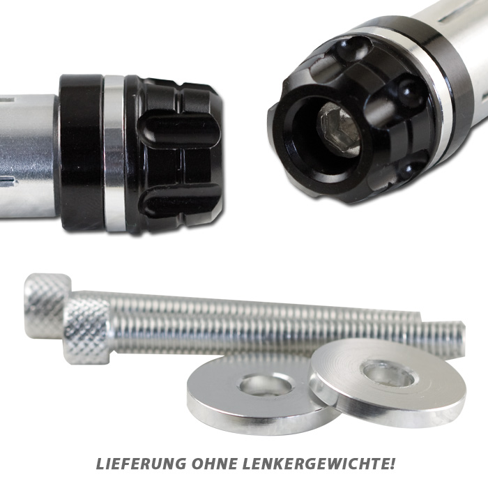 Zierring + Schraube silber eloxiert Magic