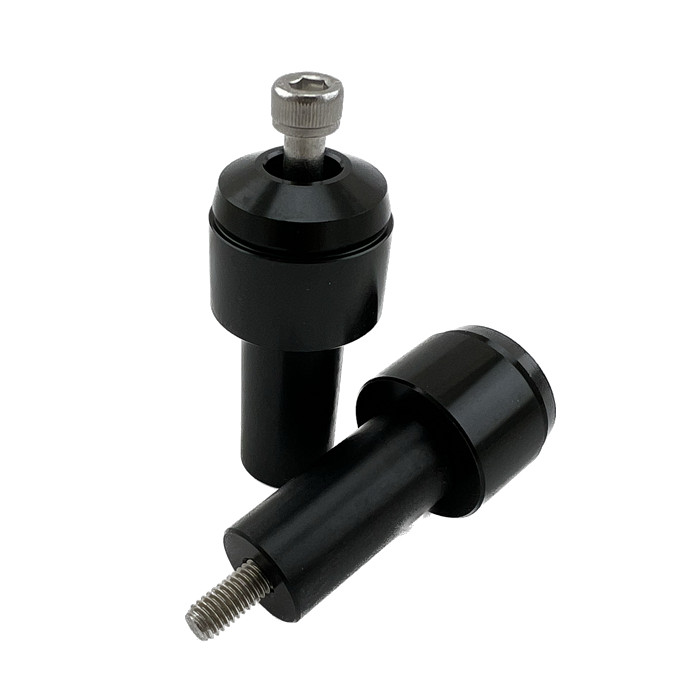 Lenkergewichte D28 | Alu | schwarz | M6H