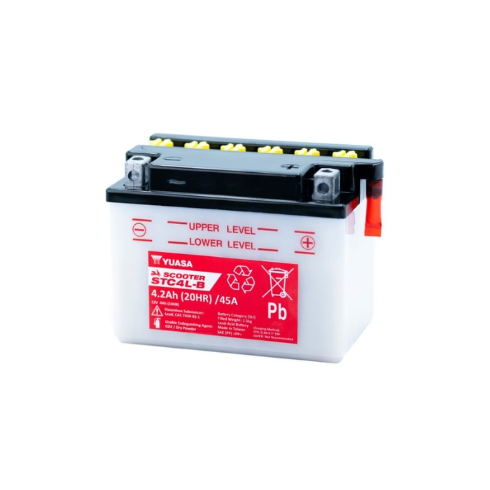Batterie | YUASA | STC4L-B | 4 AH