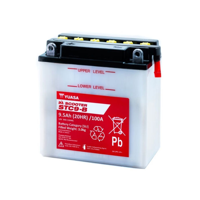 Batterie | YUASA | STC9-B | 9 AH