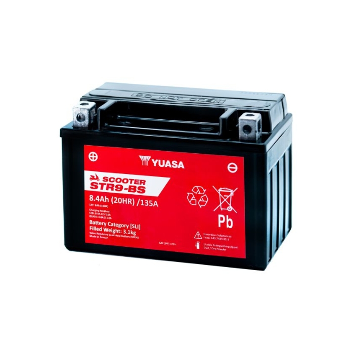 Batterie | YUASA | STR9-BS | 8 AH | MF