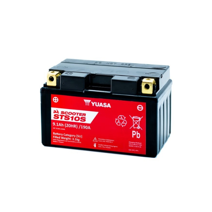 Batterie | YUASA | STS10S | 9 AH | MF
