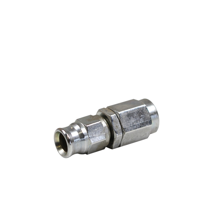Adapter | Kupplung | 00° | 3/8 - 24 UNF | Chrom |