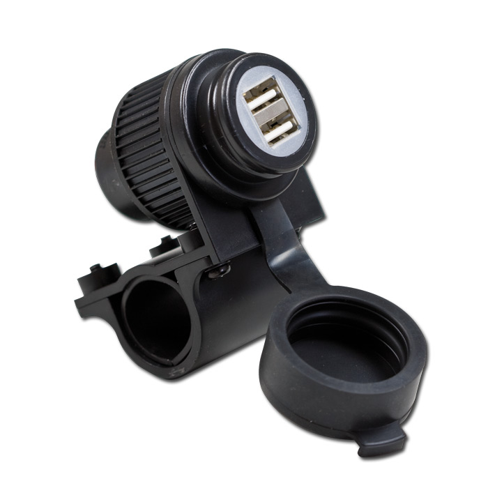 Doppel-USB-Bordsteckdose | 12V DC | 2A