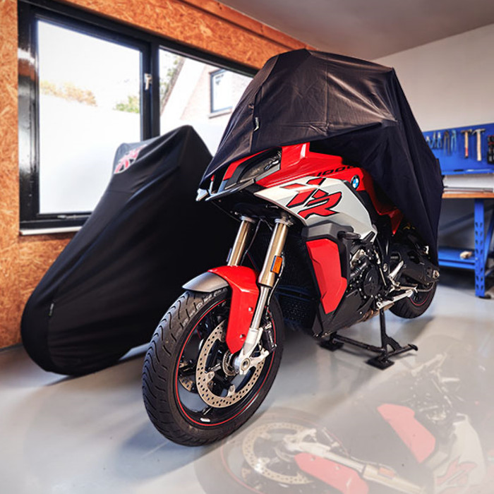 Motorrad-Abdeckplane Flexx | Gr. M | schwarz
