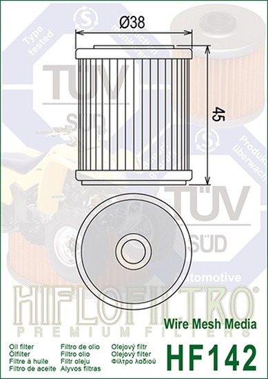 Hiflo Ölfilter HF142