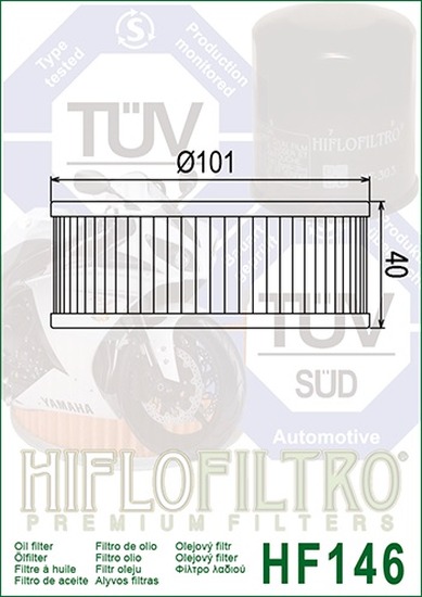 Hiflo Ölfilter HF146