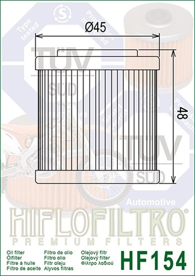 Hiflo Ölfilter HF154