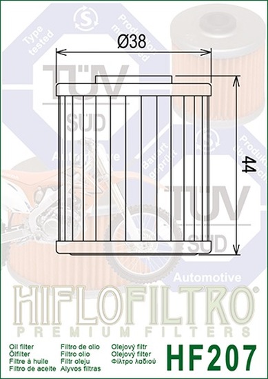 Hiflo Ölfilter HF207
