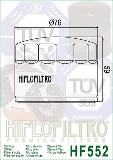 Hiflo Ölfilter HF552