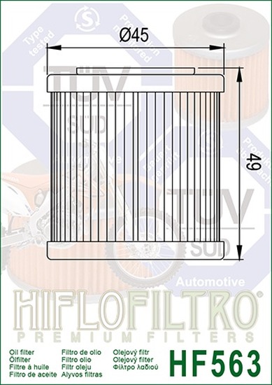 Hiflo Ölfilter HF563