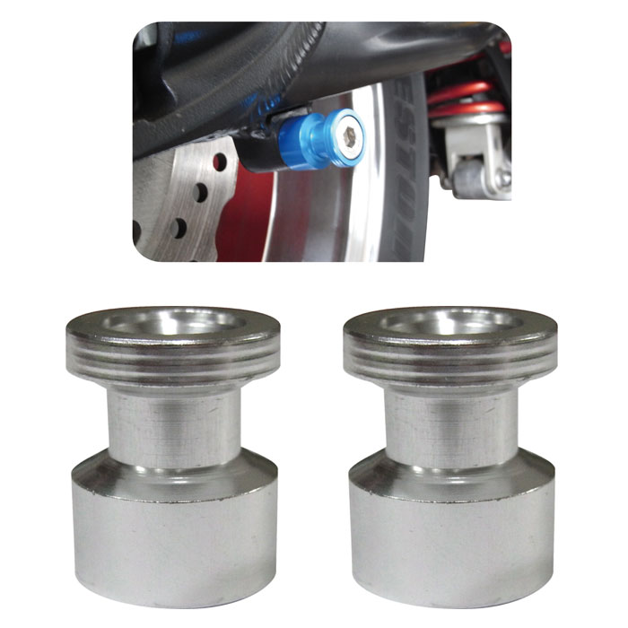 Bobbin's, BB 280, M8, eloxiert, silber Typ A