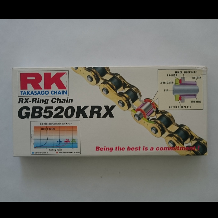 RK-Antriebskette GB520KRX/126 Glieder,