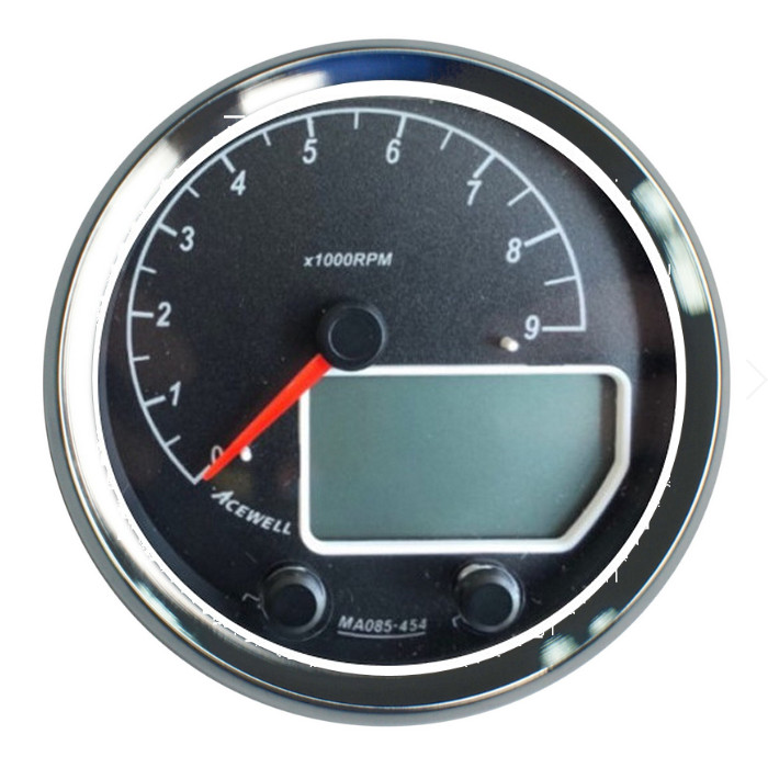 ACEWELL | Analog DZM 9000rpm | Digital Tacho