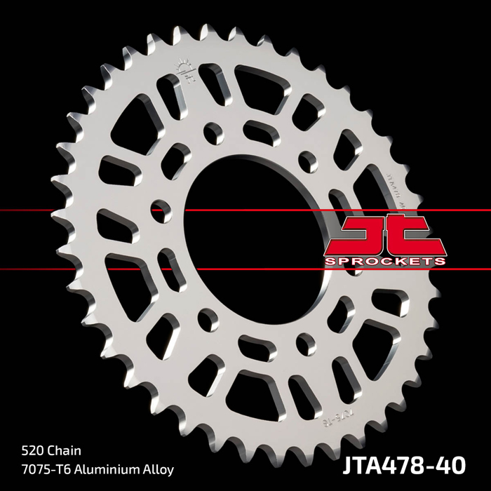 Kettenrad ALU 40Z  |  520 SI