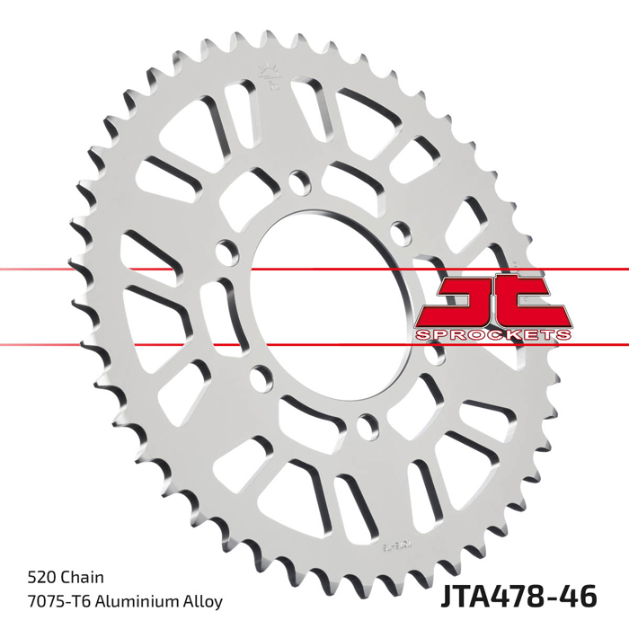 Kettenrad ALU 46Z  |  520 SI
