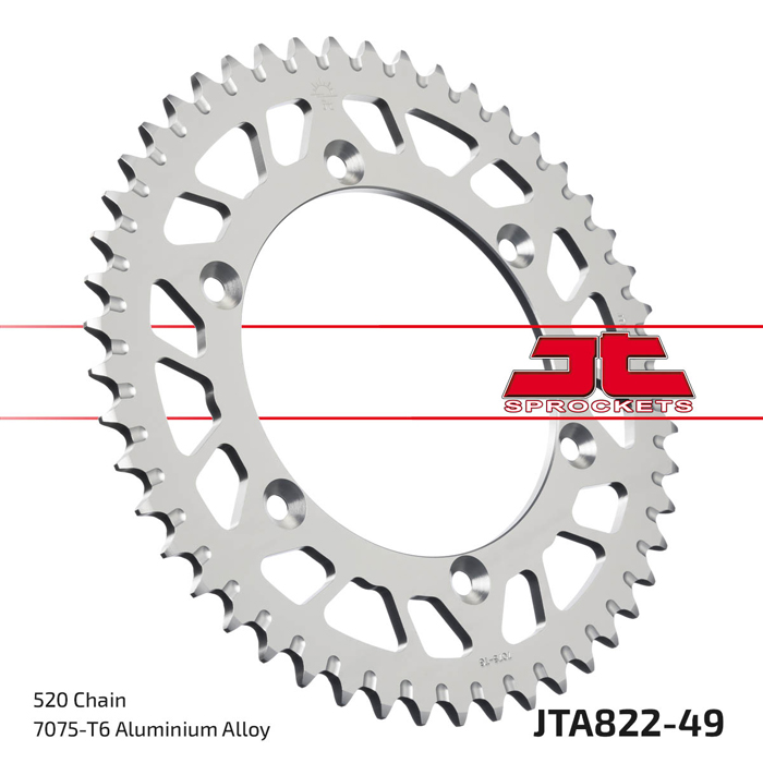 Kettenrad ALU 49Z  |  520 SI
